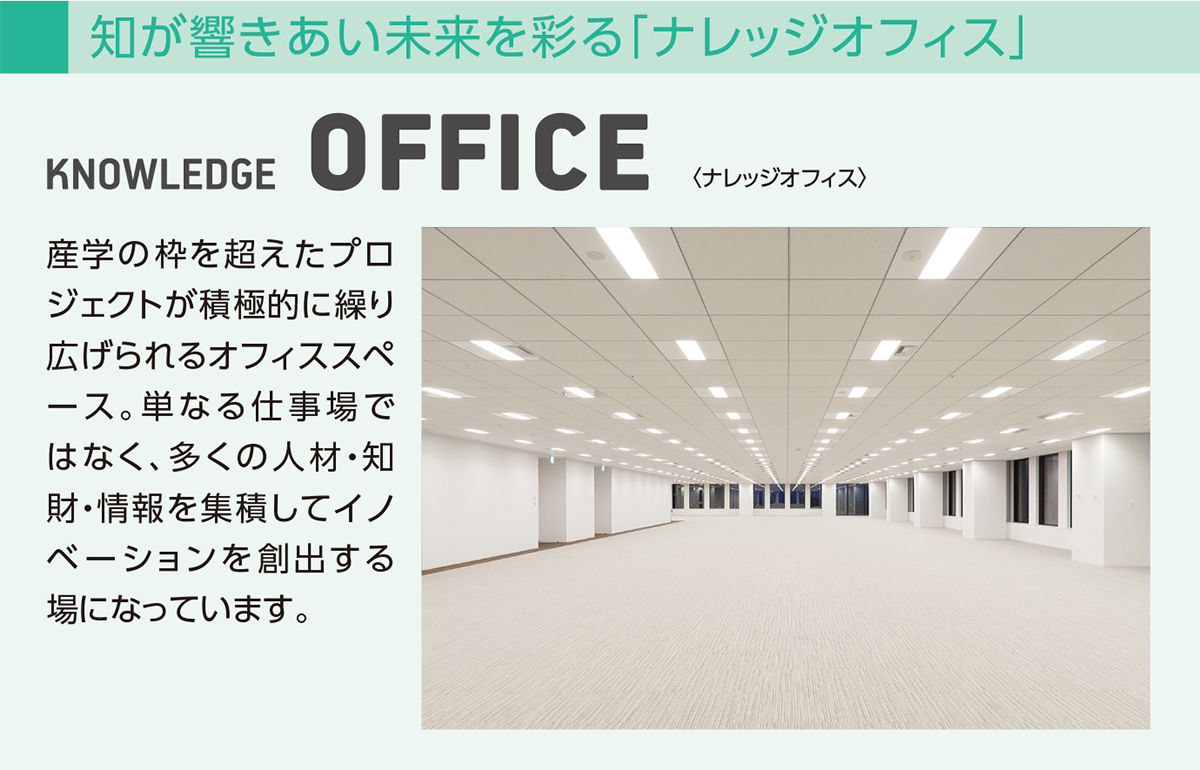 知が響きあい未来を彩る「ナレッジオフィス」
