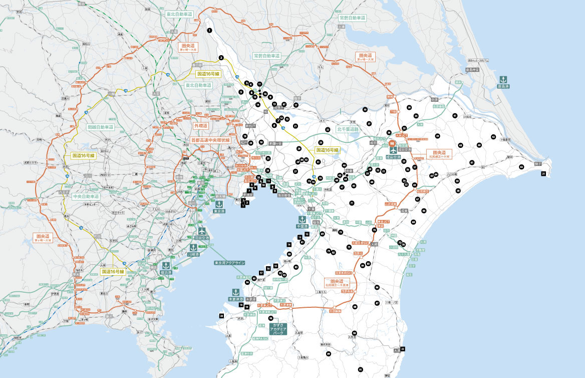千葉県産業用地マップ