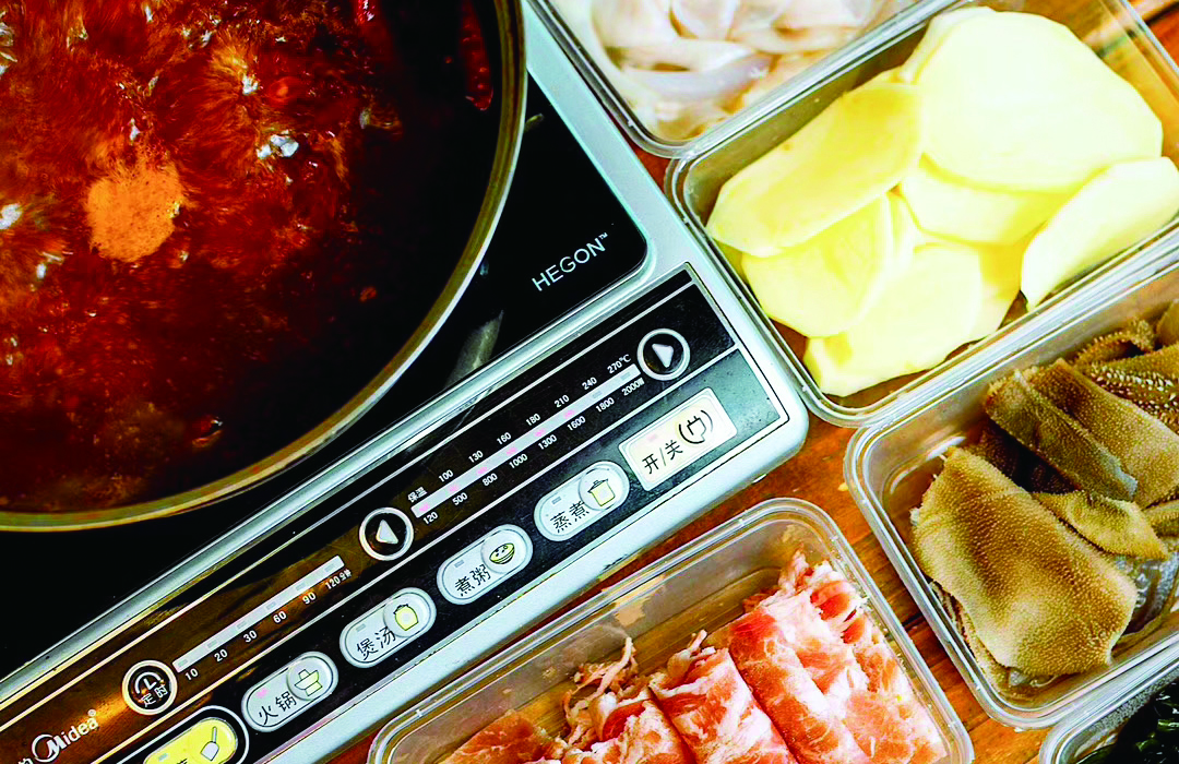 図3 中国本土では鍋料理のデリバリーが注目を集めている