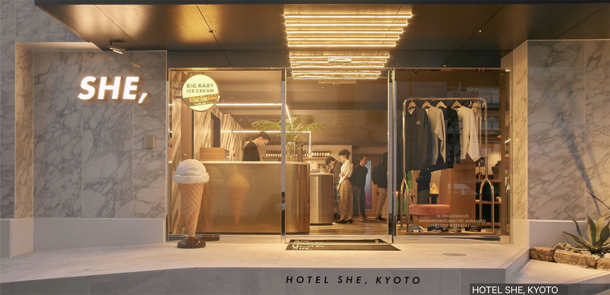 HOTEL SHE, KYOTO