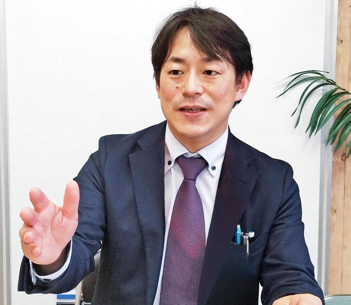 福井市  都市政策部  都市整備課 再開発係  係長　北尾 友和氏