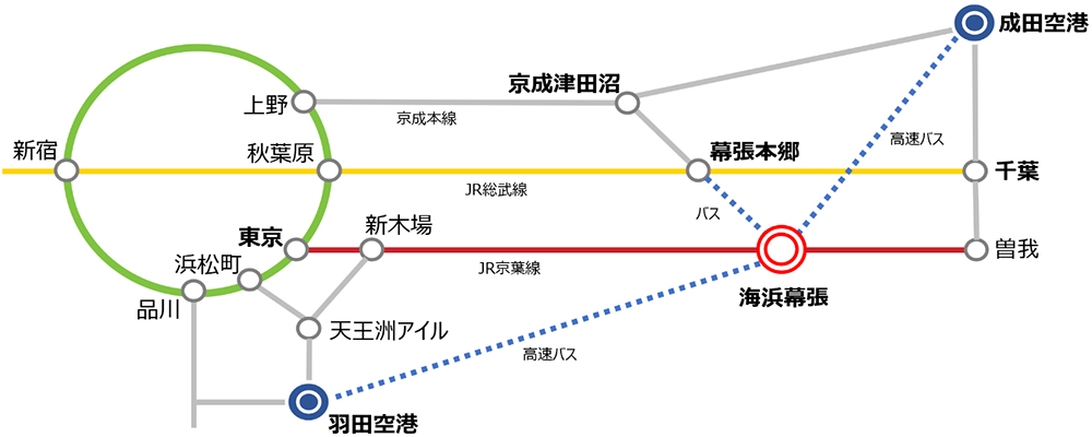 【海浜幕張】大型オフィスビル特集【職住近接の街】