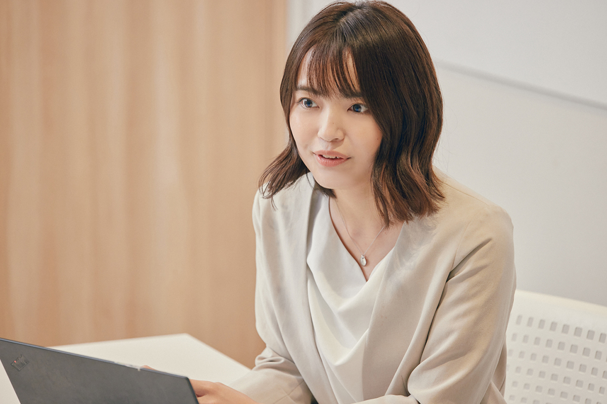 三井不動産株式会社 ロジスティクス本部 ロジスティクス営業部 営業グループ 仲 萌希さん