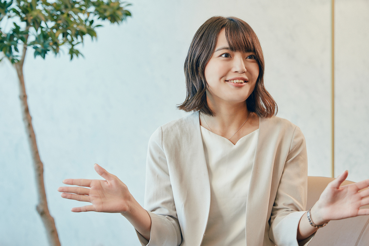 三井不動産株式会社 ロジスティクス本部 ロジスティクス営業部 営業グループ 仲 萌希さん
