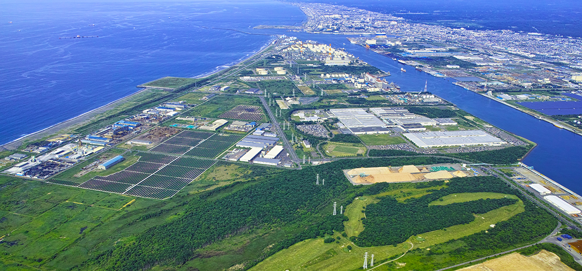 北海道の物流を支える苫小牧港