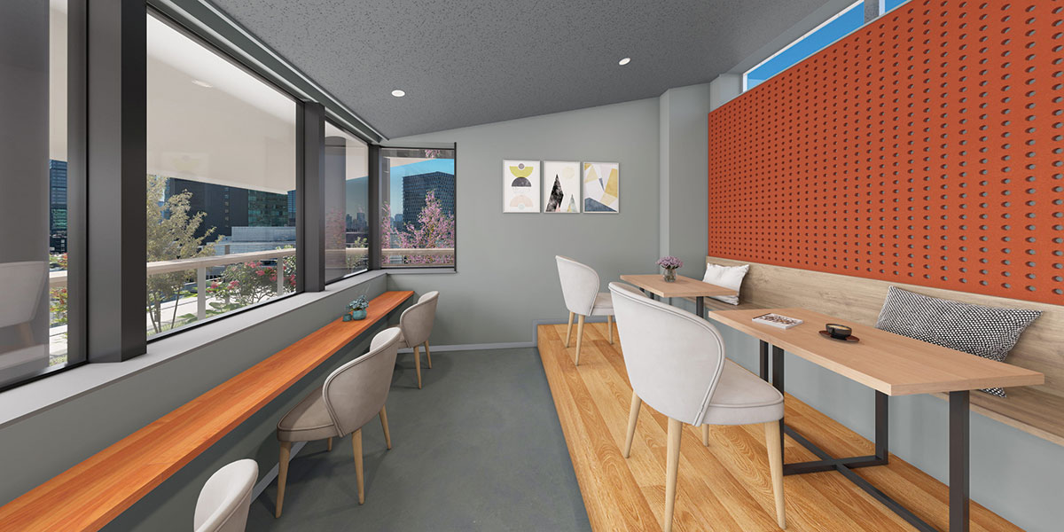 WORK VILLA MYJ kanda テナント専用ラウンジ