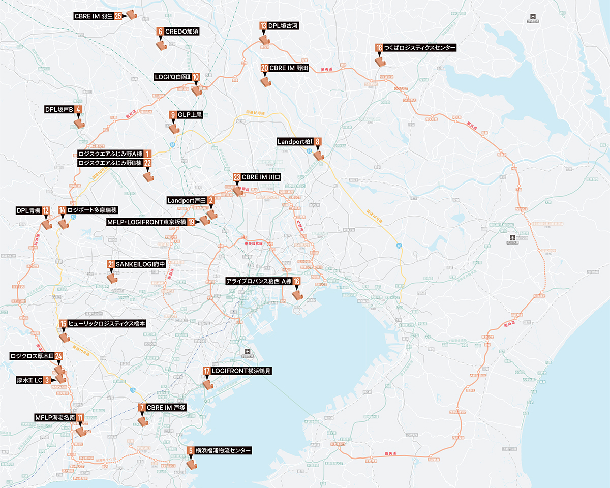 2024年竣工予定MAP