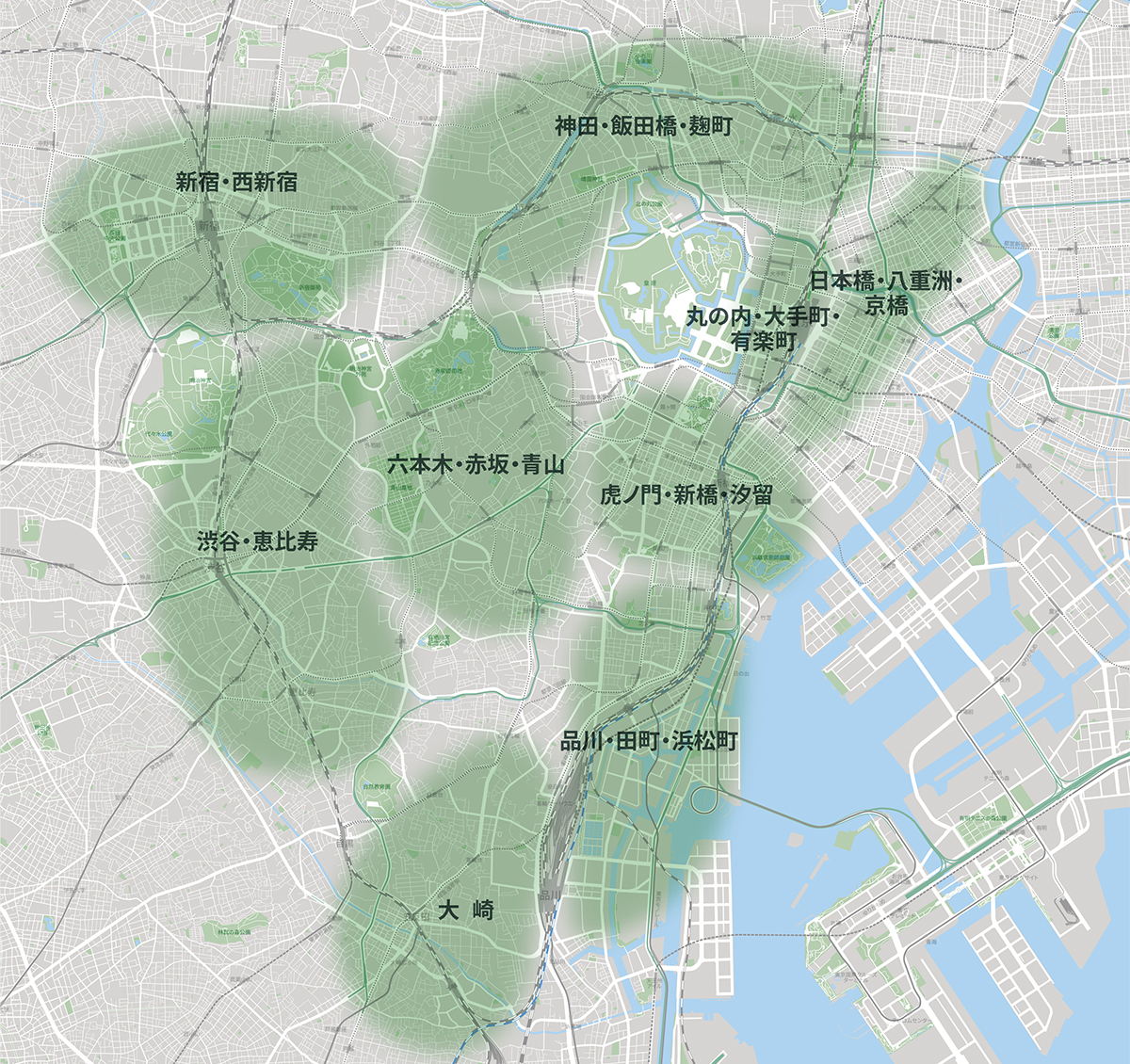 東京ビジネス街徹底分析