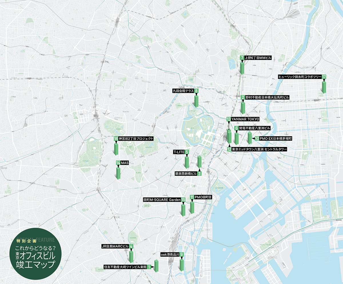 2022年竣工予定MAP
