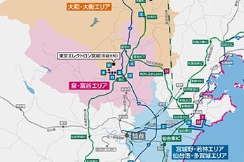 東北エリア最大の物流拠点、仙台。震災復興で進む集積
