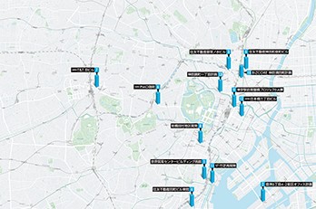 2021年 東京オフィスビル竣工予定MAP|2020年版