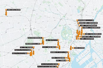 2024年 東京オフィスビル竣工予定MAP|2020年版