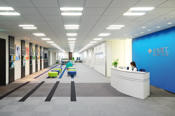 オフィス移転プロジェクト /住友電工株式会社 / 受付