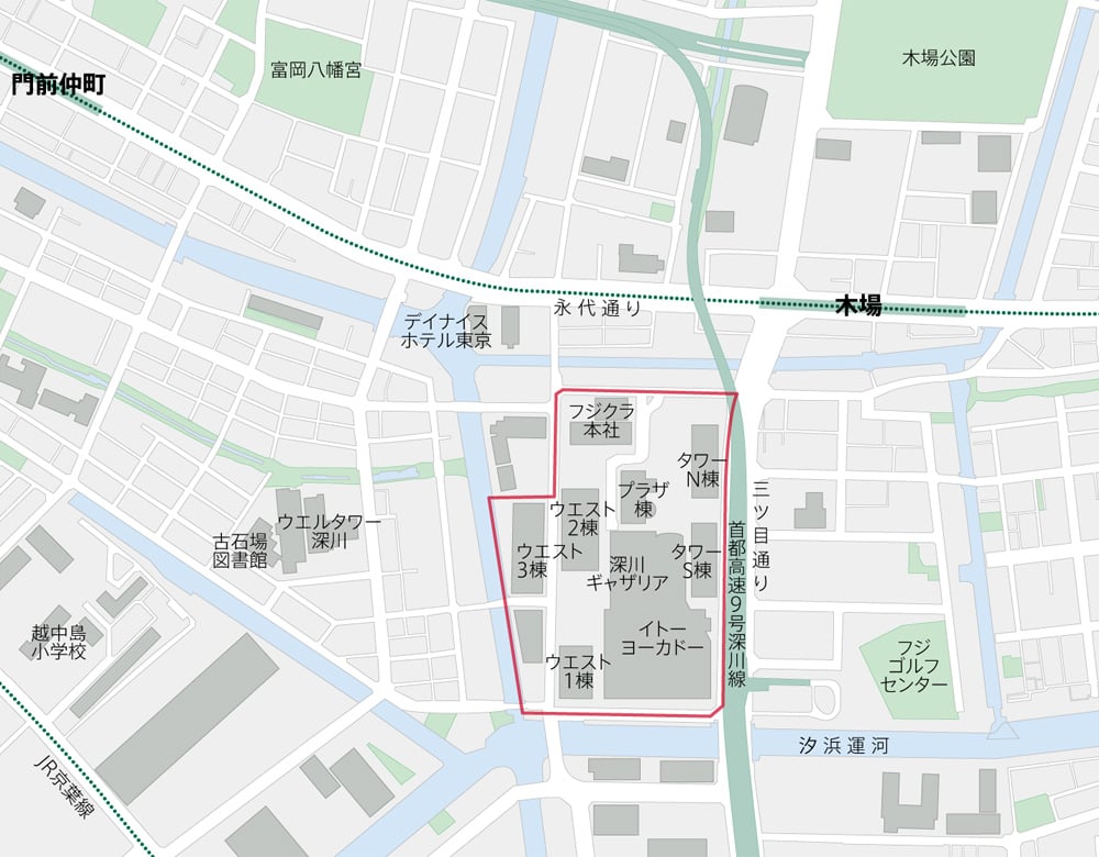 クローズアップ 郊外移転:木場 