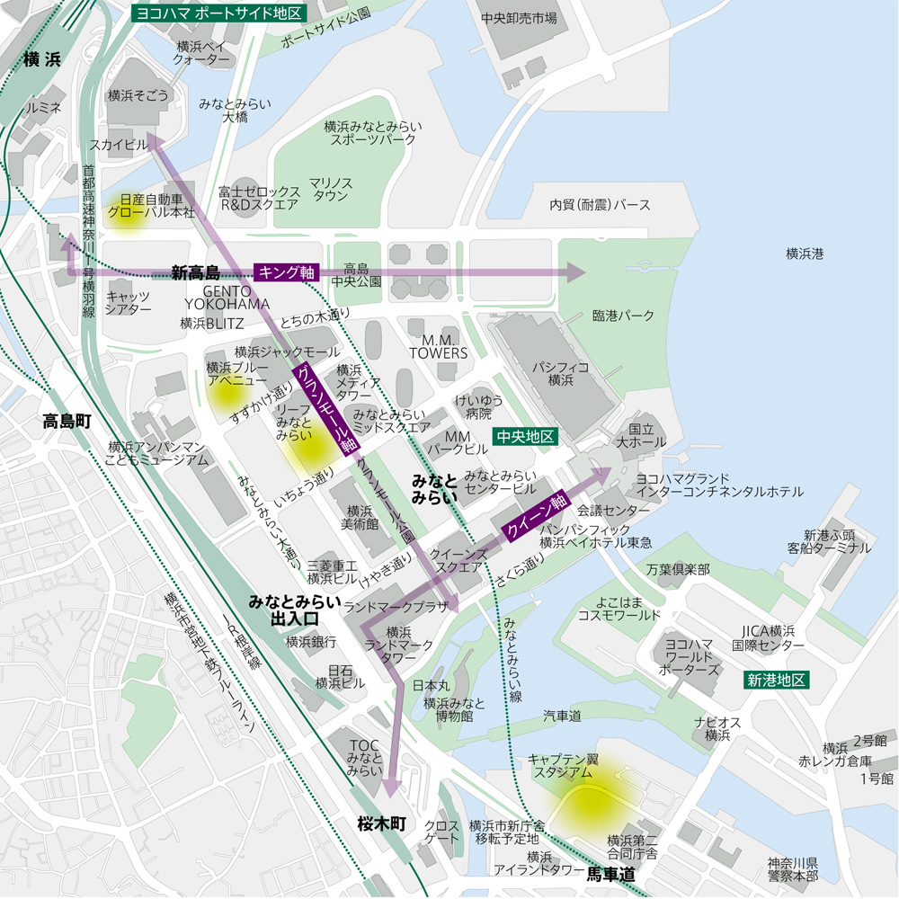 クローズアップ 郊外移転:みなとみらい21