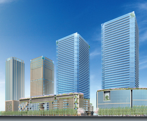 大阪駅北地区開発(梅田北ヤードAブロック・Bブロック)