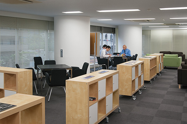 オフィス移転プロジェクト事例 /エナックス株式会社 / オープンスペース
