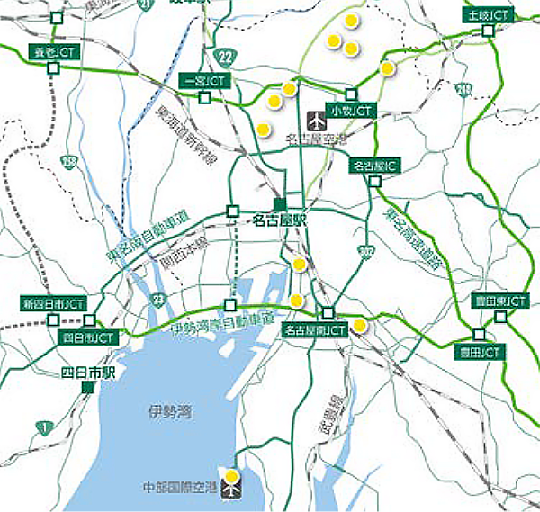 Figure 6 : LMTの分布（2004-2016竣工）