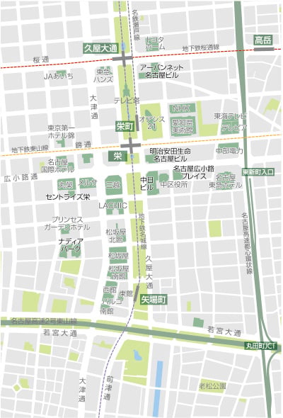栄マップ