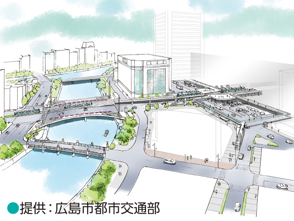 広島駅南口広場再整備