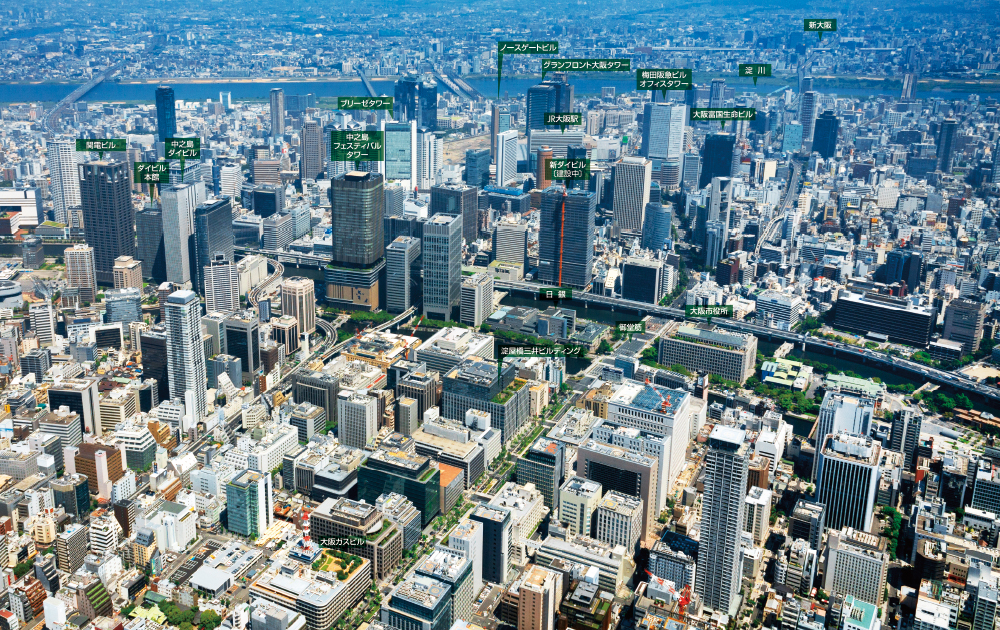 大阪空撮