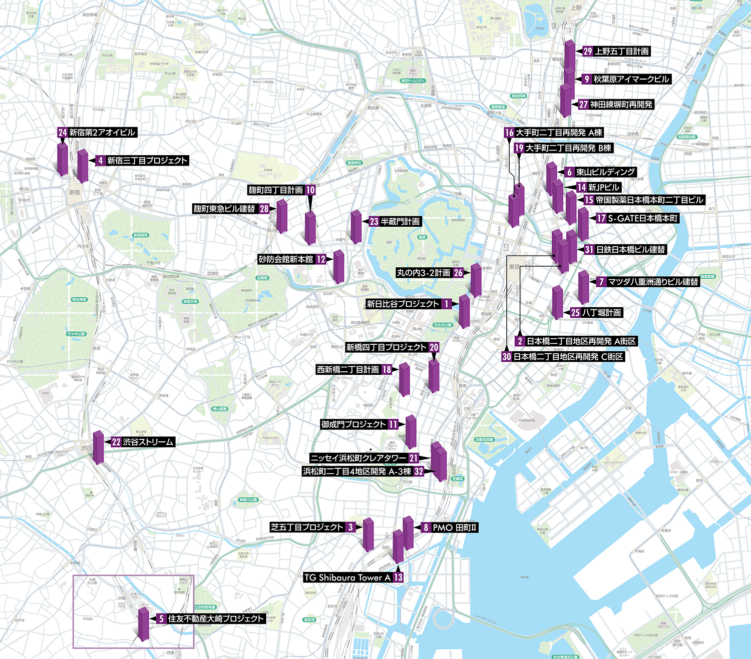 2018年竣工MAP
