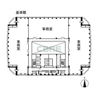 基準階 平面図