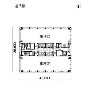 基準階 平面図