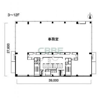 3-12階 平面図