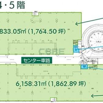 4-5階 平面図