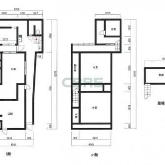 1-2階 平面図