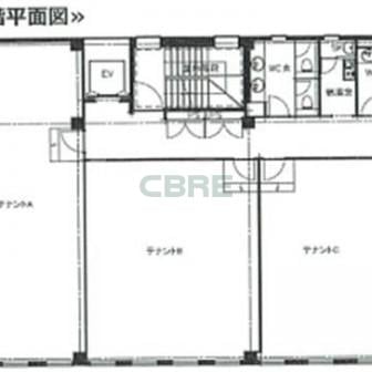 3-5階 平面図