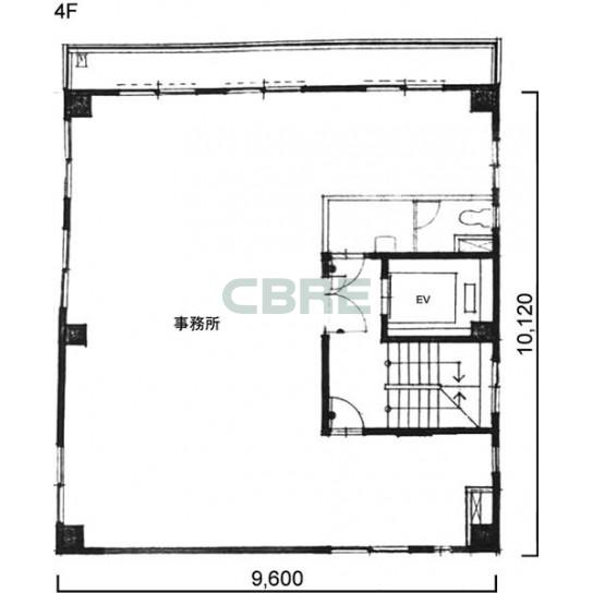 4階 平面図
