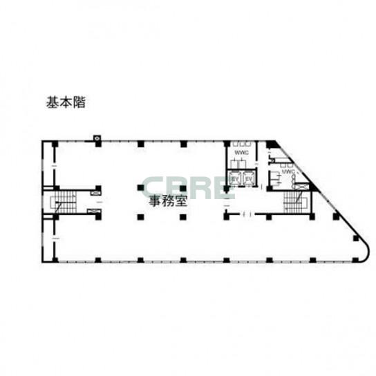 基準階 平面図
