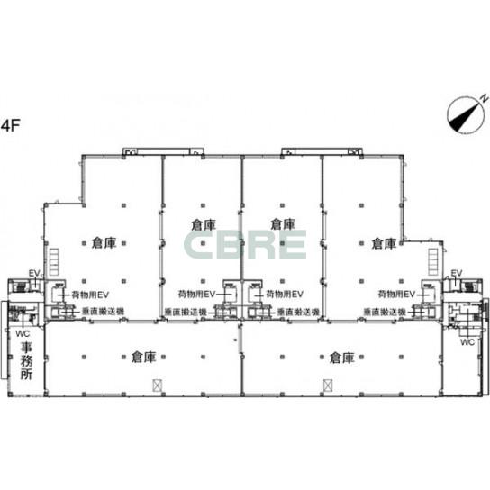 4階 平面図