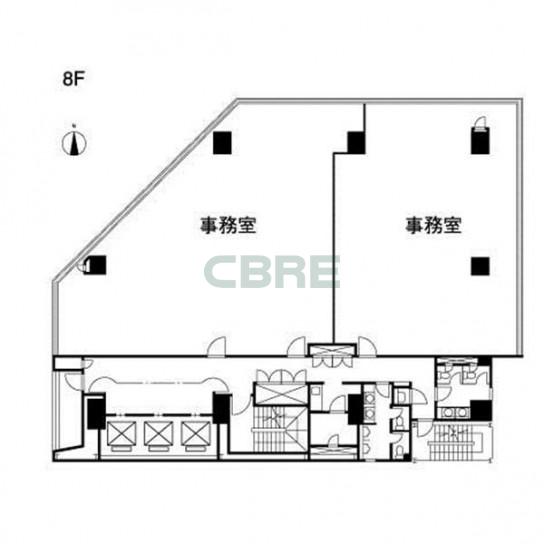 8階 平面図