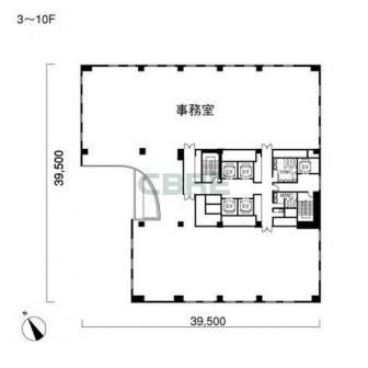 3-10階 平面図
