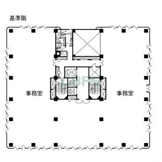 基準階 平面図