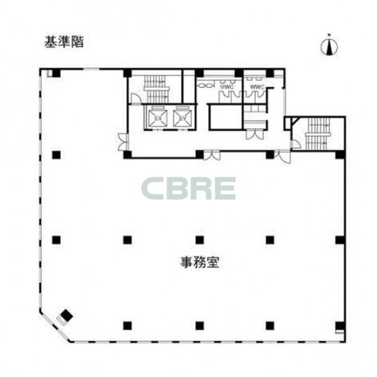 基準階 平面図