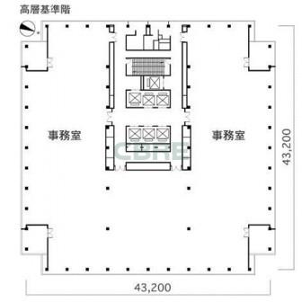 16-28階 平面図