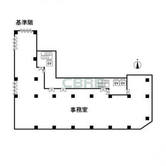 基準階 平面図