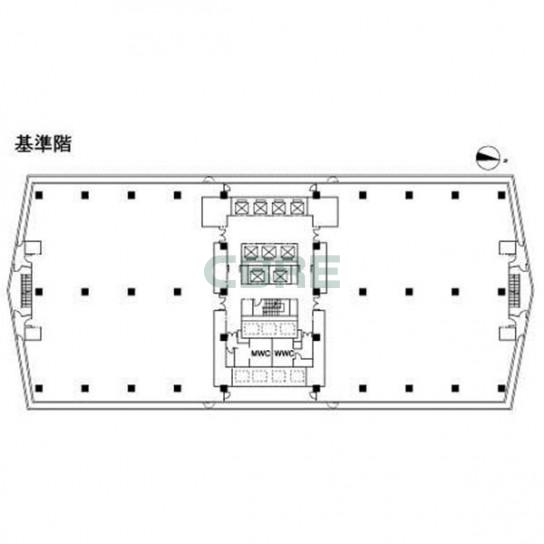 基準階 平面図