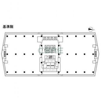 基準階 平面図