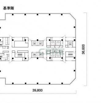 基準階 平面図