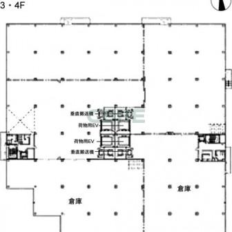 3-4階 平面図