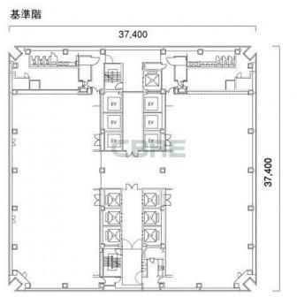 基準階 平面図