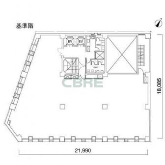 基準階 平面図