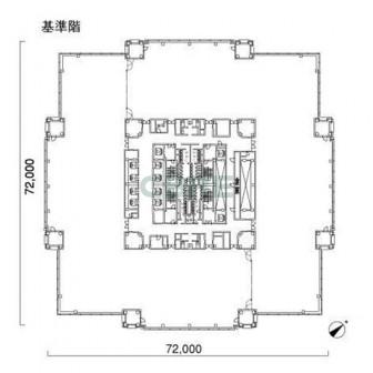 基準階 平面図