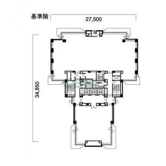 基準階 平面図