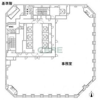 基準階 平面図